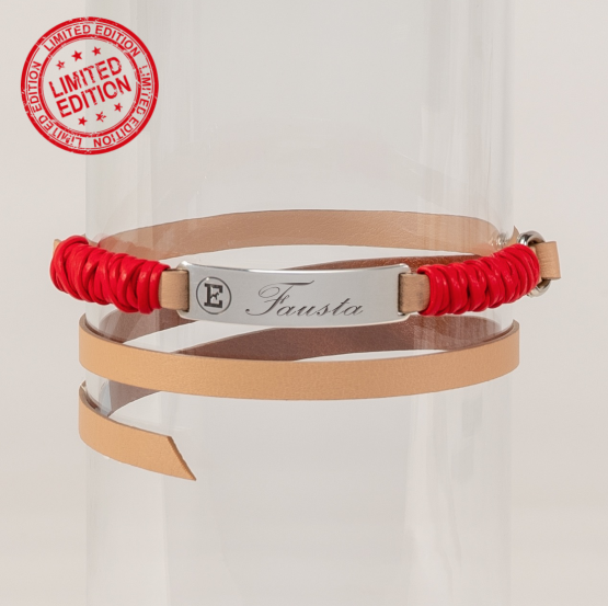 Scarlet bar-tag braccialetto e collare in edizione limitata